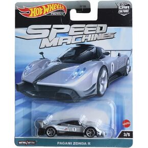 Hot Wheels Pagani Zonda R, Speed Machines 3/5 Car Culture in Saudi Arabia