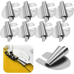TIGARI Magnetic Seam Guide for Sewing Machine, Magnetic Sewing Guide with Clip, Multifunctional Ruler, Hemmer Guide, Seam Guide, Hem Guide for Walking Foot Sewing Machine, Sewing Supplies Accessories
