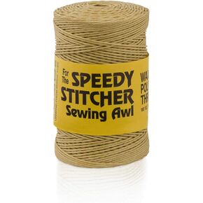 Speedy Stitcher Coarse Polyester Thread,Brown,Tan
