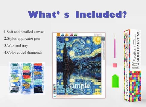 لوحة ألماس توماس كينكيد 40.64 سم × 50.8 سم 5D لوحة الماس جولة كاملة حفر حجر الراين التطريز لتزيين الحائط in Kuwait