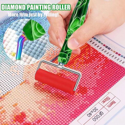 Heyseri Diamond Painting Pen, “Screw Tip, Tighter Hold", Diamond Art Pen with Screw Thread Metal Tips, Tight Grip, 6 Painting Glue Clay in Kuwait