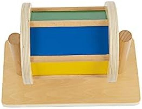 Spinning Rainbow Drum Toys Designed for 6-12 Month Babies Infant Toys (Multiple Materials Spinning Drum) in Kuwait