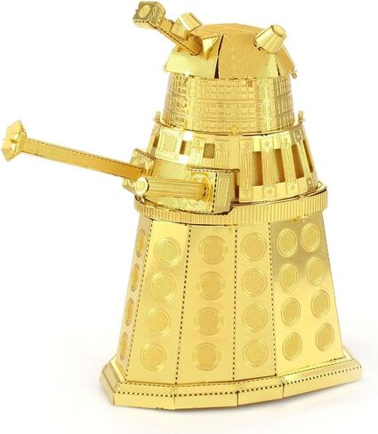 Fascinations Metal Earth Doctor Who Gold Dalek 3D Metal Model Kit in Saudi Arabia