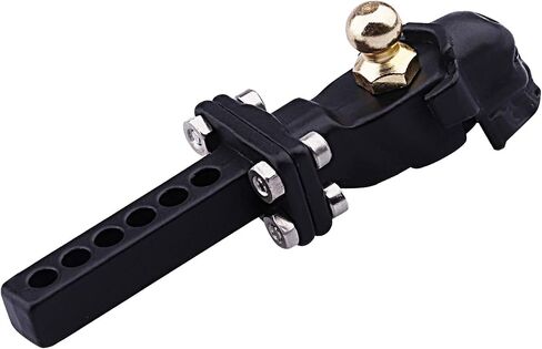 Hobbypark Metal Scale Trailer Hitch Drop Hitch Receiver Tow Hook Shackles for Traxxas TRX4 Axial SCX10 90046 90047 1/10 RC Crawler Cars in Saudi Arabia