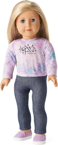 American Girl Truly Me 18-inch Doll 67 & School Day to Soccer Play Playset with Supplies, Uniform, and Ball, For Ages 6+ in Saudi Arabia