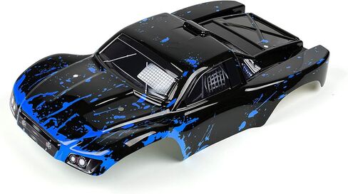 SummitLink Custom Body Muddy Blue Over Black Compatible for 1/10 Scale RC Car or Truck (Truck not Included) SS-BB-01 in Saudi Arabia