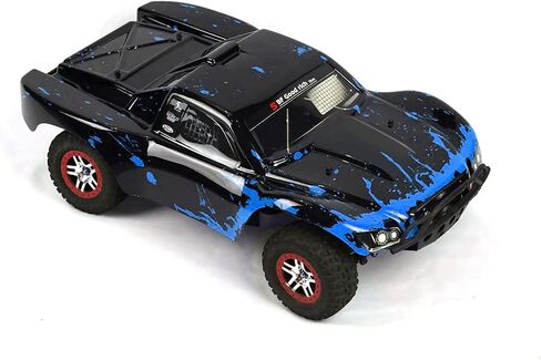 SummitLink Custom Body Muddy Blue Over Black Compatible for 1/10 Scale RC Car or Truck (Truck not Included) SS-BB-01 in Saudi Arabia