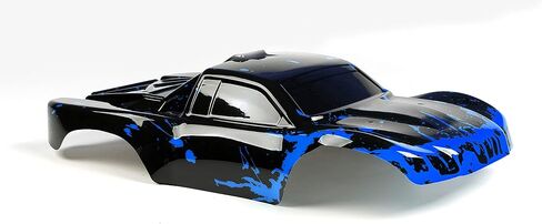 SummitLink Custom Body Muddy Blue Over Black Compatible for 1/10 Scale RC Car or Truck (Truck not Included) SS-BB-01 in Saudi Arabia