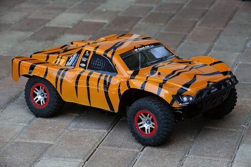 SummitLink Compatible Custom Body Tiger Style Replacement for 1/10 Scale RC Car or Truck (Truck not Included) SS-TA-01 in Saudi Arabia