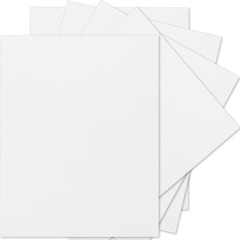 25 Sheets Black Cardstock Paper 8.5 x 11 inches, 250 GSM/92 lb Thick Card Stock Paper for DIY Cards, Printer Cardstock Scrapbook Cardboard Papers for Crafts in Kuwait