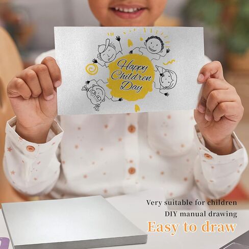 NEXXXI 100 Sheets Pearl Silver White Shimmer Cardstock 8.5 x 11 Inches, Thick Silver Metallic Paper, Letter Size Printer Card Stocks for Invitations, Weddings, Certificates, Crafts Cards in Kuwait