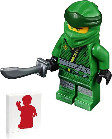 LEGO NINJAGO Legacy Minifigure - Lloyd in Sons of Garmadon Robe (with Curved Sword) in Saudi Arabia