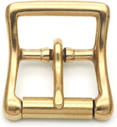 CRAFTMEMORE Solid Brass Belt Buckle Single Prong Buckle for Replacement, DIY Leather Craft SCBB in Saudi Arabia