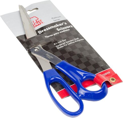 Chef Craft Household Stainless Steel Scissors, 5.5 inches in Length, Blue in Kuwait