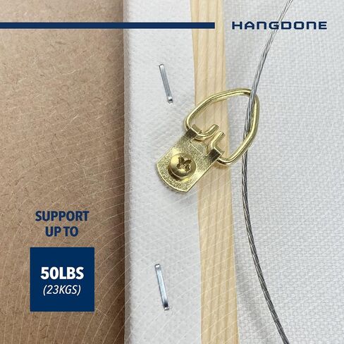 HangDone Picture Hanging Wire #5 100-Feet Supports up to 50lbs in Kuwait
