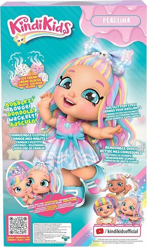 Kindi Kids Kind Scented Sisters - دمية لعب لمرحلة ما قبل المدرسة مقاس 10 بوصات - بيرلينا (عبوة من قطعتين) in Kuwait
