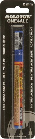 Molotow ONE4ALL Acrylic Paint Marker, 2mm, Metallic Gold, Blister Carded, 1 Each (127.306BC) in Saudi Arabia