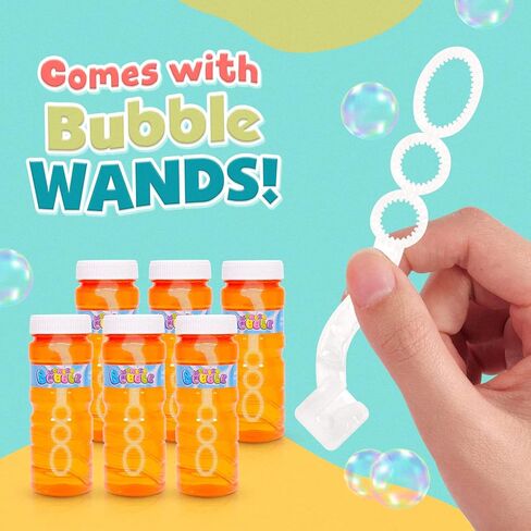 عبوة من 6 عبوات من محلول الفقاعات، محلول فقاعات كبير، مركز الفقاعات لالة الفقاعات in Kuwait