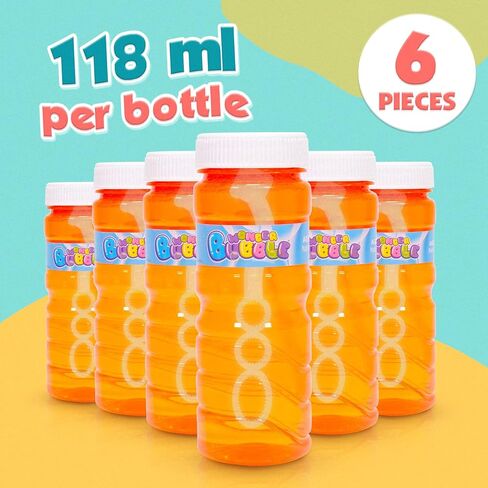 عبوة من 6 عبوات من محلول الفقاعات، محلول فقاعات كبير، مركز الفقاعات لالة الفقاعات in Kuwait