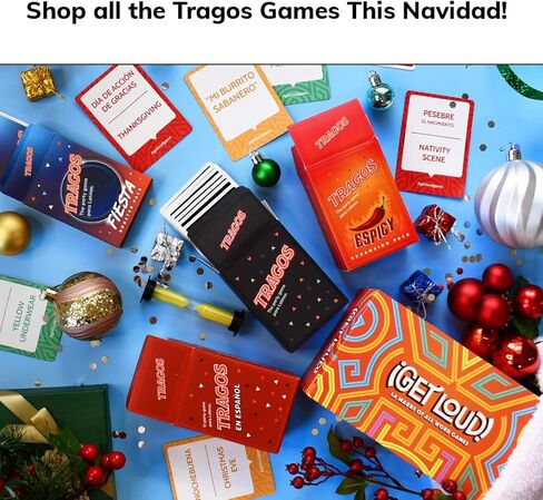 لعبة Tragos Espicy لللاتينيين - لعبة بطاقات إسبانية مرحة ومبهجة - هدية للبالغين - Juegos De Mesa para Adultos in Kuwait