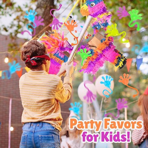 60 قطعة من الأيدي اللزجة المتوهجة في الظلام - ألعاب حسية كبيرة، حقائب هدايا لحفلات عيد الميلاد للأيدي اللزجة للأطفال، حقائب هدايا لحفلات أعياد الميلاد، جوائز للأطفال، ألعاب صندوق الكنز للفصول الدراسية in Kuwait