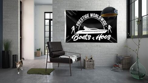 Veosma- لافتة قوارب برستيج العالمية مقاس 3 × 5 أقدام، خفيفة الوزن ومتينة، سهلة التعليق، اللون مشرق ويدوم طويلاً، ليس من السهل أن يبهت. in Kuwait