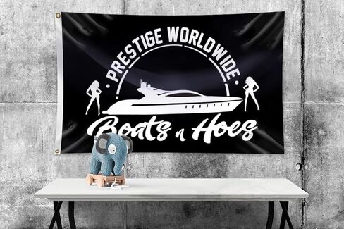 Veosma- لافتة قوارب برستيج العالمية مقاس 3 × 5 أقدام، خفيفة الوزن ومتينة، سهلة التعليق، اللون مشرق ويدوم طويلاً، ليس من السهل أن يبهت. in Kuwait