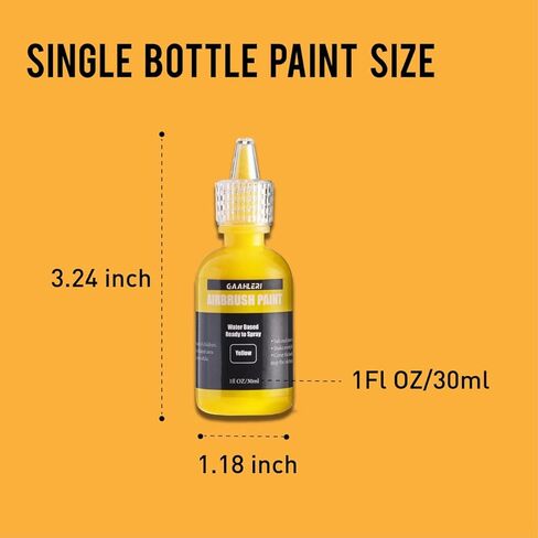 مجموعة طلاء البخاخة من جاهليري، 16 لون، الوان البخاخة من الاكريليك المائي، الوان غير شفافة ومعدنية ولون لؤلؤي وألوان نيون، مجموعات رسم للفنانين والطلاب المبتدئين in Kuwait