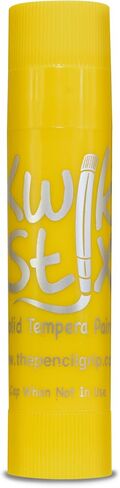 Kwik Stix Solid Tempera Paint Sticks – 12 Pack of Black – Same Color Washable, Quick Dry (90 Seconds), ASTM Certified, Non-Toxic, Allergen-Free Kids & Toddler Art Supplies for Home, School & Crafts in Kuwait