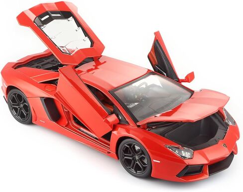 بي بروجو 18-11033MTOR بوراجو مقياس 1/18 مصبوب - 18-11033 لامبورجيني افينتادور LP 700-4 برتقالي، متعدد الالوان in Saudi Arabia