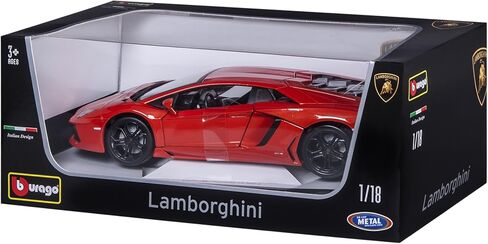 بي بروجو 18-11033MTOR بوراجو مقياس 1/18 مصبوب - 18-11033 لامبورجيني افينتادور LP 700-4 برتقالي، متعدد الالوان in Saudi Arabia