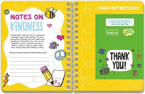 بيسابل كينجدوم كتاب Be Kind Activtions - My Kindness Journal - مذكرات نشاط إرشادية للفتيان والفتيات - تحث الأطفال على التخطيط لأعمالهم اللطيفة والتفكير في كيفية العناية بالآخرين in Kuwait