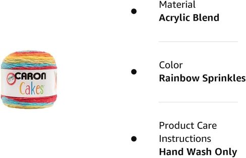 Caron, Acrylic, Faerie Cake, 200g in Kuwait
