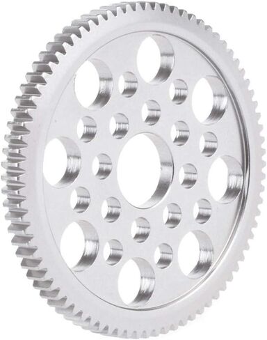 JFtech 7075 Aluminium Metal 48P Spur Gear 85T for 3Racing Sakura D3 CS S XI XIS RC 1/10 Drift Car Upgrade in Saudi Arabia