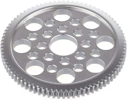 JFtech 7075 Aluminium Metal 48P Spur Gear 85T for 3Racing Sakura D3 CS S XI XIS RC 1/10 Drift Car Upgrade in Saudi Arabia