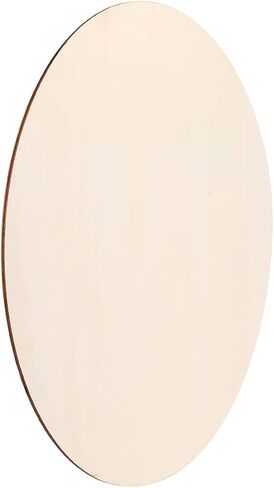 Natural Unfinished Wood Circles, 12 Pieces, 12 inch Wooden Round Discs for Crafts in Saudi Arabia
