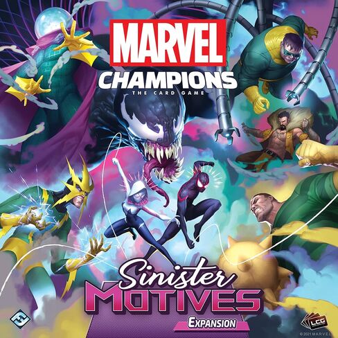 Marvel Champions The Card Game Sinister Motives CAMPAIGN EXPANSION - Cooperative Strategy Game for Kids and Adults, Ages 14+, 1-4 Players, 45-90 Minute Playtime, Made by Fantasy Flight Games in Saudi Arabia