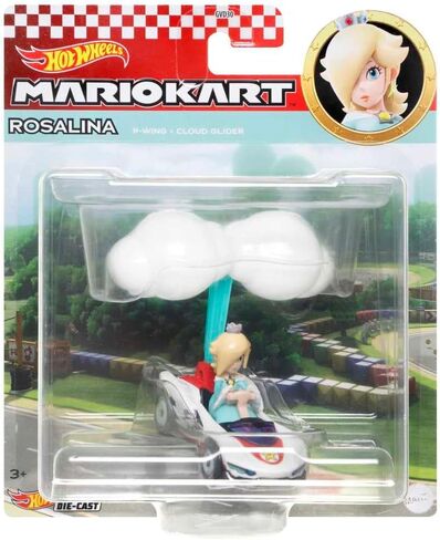 Hot Wheels Mario Kart Die-cast Rosalina P-Wing + Cloud Glider in Saudi Arabia