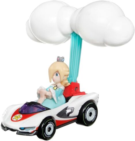 Hot Wheels Mario Kart Die-cast Rosalina P-Wing + Cloud Glider in Saudi Arabia