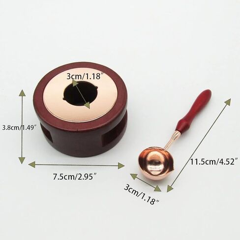 مجموعة ختم الشمع، أداة فرن صهر الشمع، أداة تسخين ختم الشمع ومجموعة ملعقة لختم ختم الشمع in Kuwait
