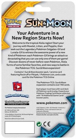Pokemon TCG: Sun & Moon - Pikipek Booster Pack (Coin and Promo Card) in Saudi Arabia