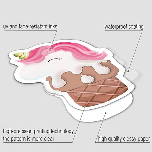 ANERZA Stickers for Water Bottles, 100 PCS Cute Reusable Waterproof Vsco Vinyl Stickers for Hydroflask Laptop Skateboard, Aesthetic Scrapbook Sticker Packs for Kids Teens Girl, Easter Basket Stuffers in Kuwait