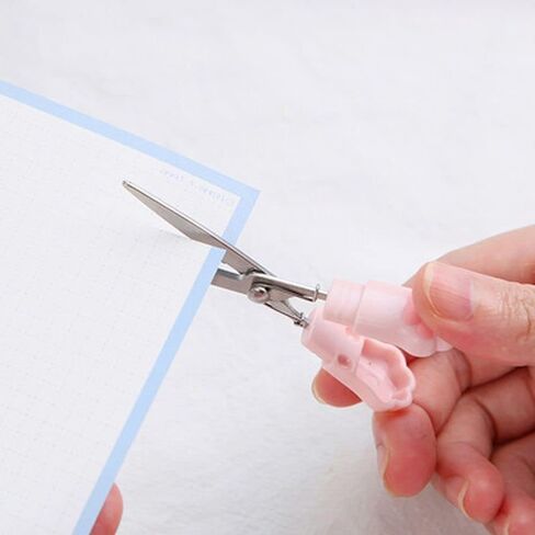 قطعة واحدة من مقص مخلب القط الوردي، مقص جيب قابل للطي، مقص حرفي متعدد الوظائف، مقص حرفي، مقص يدوي كاواي، مقص فني صغير، قرطاسية مدرسية in Kuwait