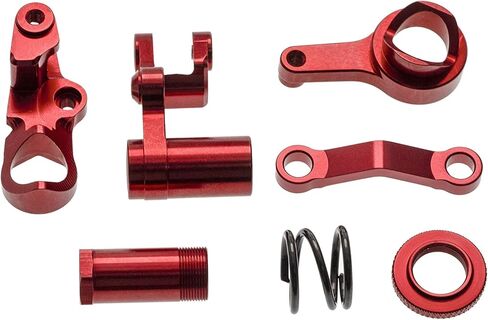 No/Brand DKKY مجموعة واحدة من سبائك الألومنيوم المعدنية ترقية أجزاء الهيكل لـ Slash 4x4 1/10 RC Car Truck Parts Accessories W001 (أزرق) in Kuwait