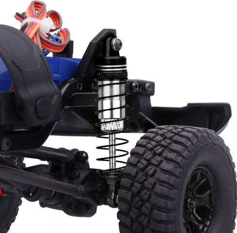CrazyHobby 59 مم ممتص صدمات ألومنيوم طويل ملولب لممتص الصدمات TRX4M 1/18 RC الزاحف الزيت (اللون 2) in Saudi Arabia