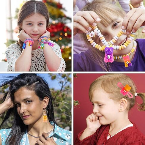 قالب راتنج الدب Actvty، قالب سيليكون لسلسلة مفاتيح الدببة الصغيرة لصب الراتنج، قالب راتنجات الإيبوكسي الدب ثلاثي الأبعاد مع أنماط الحروف والأرقام لديكور الحرف اليدوية للمجوهرات DIY in Kuwait