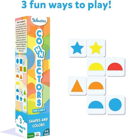 Skillmatics Educational Game - Connectors Animal Planet, Fun Learning Game of Connections, Strategy & Matching, Ages 3 to 6 in Saudi Arabia