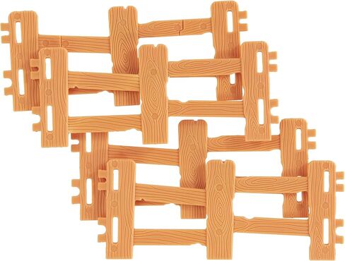 Dino Ranch 6-Figure Pack - Jon and Blitz, Min and Clover, Miguel and Tango - Three 3" Ranchers and Three 4" Dinos, Plus Fence Pieces - Toys for Kids Featuring Your Favorite Pre-Westoric Ranchers in Kuwait