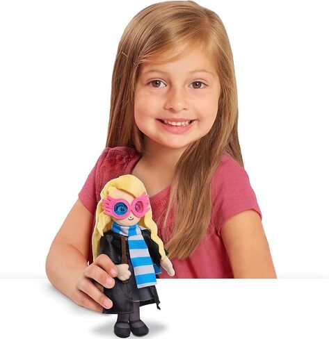 Harry Potter™ 8-Inch Spell Casting Wizards Luna Lovegood™ Small Plushie with Sound Effects, Kids Toys for Ages 3 Up by Just Play in Saudi Arabia