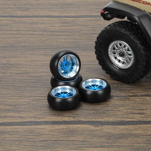 إطار الانجراف الكلاسيكي لعجلة حافة سبيكة RCAWD 4X لسيارة Rc Hobby Model Car 1/28 Wltoys K969 K989 P929 Drift Rally Kyosho Mini-Z Mini-Q Mini-D (أحمر) in Kuwait